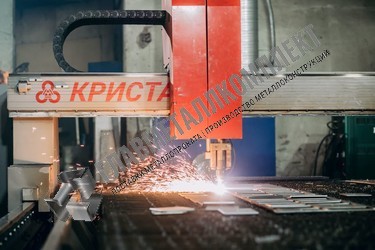 Производственный цех фото газо режущего станка крупным планом 2