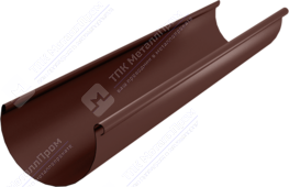 Желоб водосточный Аквасистем 150 3м RAL8017 шоколад