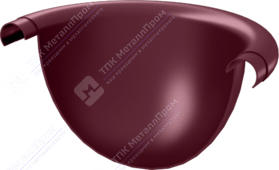 Заглушка желоба Аквасистем 150 P363 вишня