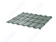 Металлочерепица МЧ2 Монтеррей Макси 0,45 ПЭ RAL7004 сигнально-серый