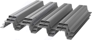 Профнастил оцинкованный Н75 0,45 750/800