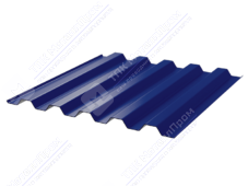 Профнастил полимер С44 0,5 1000/1047 ПЭ RAL5002 ультрамарин