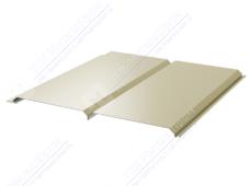 Сайдинг брус 330/355 0,5 ПЭ RAL1015 светлая слон кость