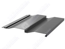 Сайдинг кораб доска 228/255 0,4 ПЭ RAL7004 сигнально-серый