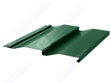 Сайдинг кораб доска 228/255 0,5 ПЭ RAL6005 зеленый мох