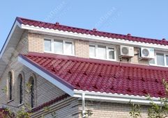 Металлочерепица Андалузия п/э красное вино 0,5 модульная