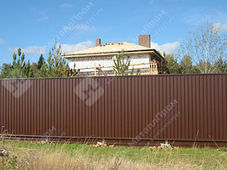 Профнастил С-8 п/э RAL 8017 (шоколад) 0,7 мм