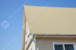 Профнастил МП-20 п/э RAL 1014 (слоновая кость) 0,7 мм