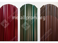 Металлический штакетник Unix, Полиэстер, ширина 118 мм, ЮниСтрейд