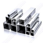 Труба нержавеющая электросварная квадратная зеркальная AISI 304 08Х18Н10 30x30x2x6000 мм