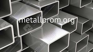 Труба нержавеющая электросварная прямоугольная зеркальную AISI 304 08Х18Н10 60х40х1,5х6000 мм