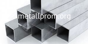 Труба нержавеющая электросварная профильная шлифованная AISI 304 08Х18Н10 50x50x1,5x6000 мм