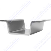 Профиль корытный 54х19х25х3 мм