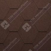 Гибкая черепица Katepal KL Однослойная (Коричневый)