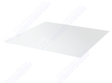 Лист с полимерным покрытием 0,4 ПЭ в пленке RAL9003 сигнально-белый