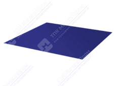 Лист с полимерным покрытием 0,7 мм ПЭ RAL5002 ультрамарин