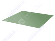 Лист с полимерным покрытием 0,45 мм ПЭ RAL6021 бледно-зеленый