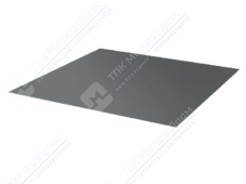 Лист с полимерным покрытием 0,45 мм ПЭ RAL7024 серый графит