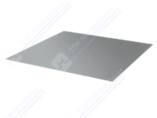 Лист с полимерным покрытием 0,45 мм ПЭ в пленке RAL7040 серое окно