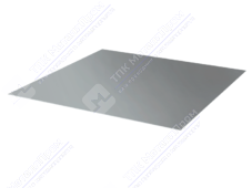 Лист с полимерным покрытием 0,5 мм ПЭ в пленке RAL7001 серебристо-серый