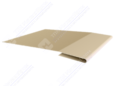 Планка начальная 10 20 10 0,45 3м стандарт ПЭ RAL1015 светлая слон кость К-719