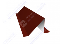 Планка снегозадержателя 95 65 0,45 2м стандарт ПЭ RAL3009 красный оксид К-503