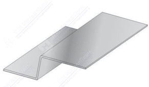 Профиль фасадный П201 40 21,5 20 1,2 3м