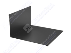 Планка примыкания верхняя 145 250 0,45 3м стандарт ПЭ RAL7004 сигнально-серый К-501