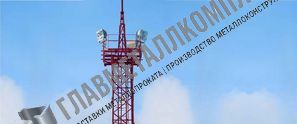 Мачта освещения МС-25-К/8-II-ц